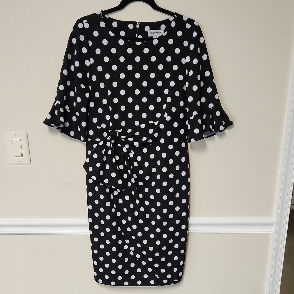 Black and White Polka Dot Dress